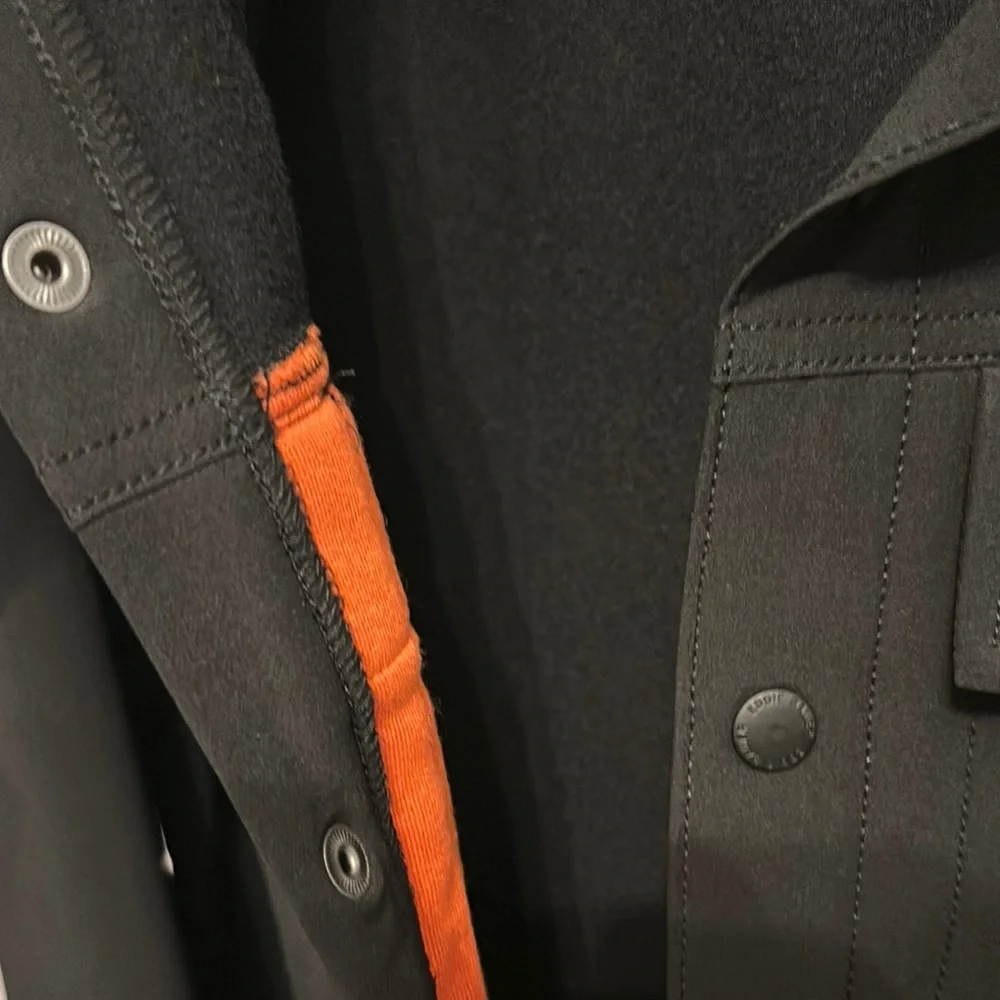 Eddie Bauer Men's Black Shirt Jacket - Picture 4 of 5